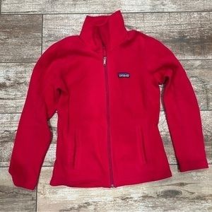 Patagonia | Pink Zip Up Sweater